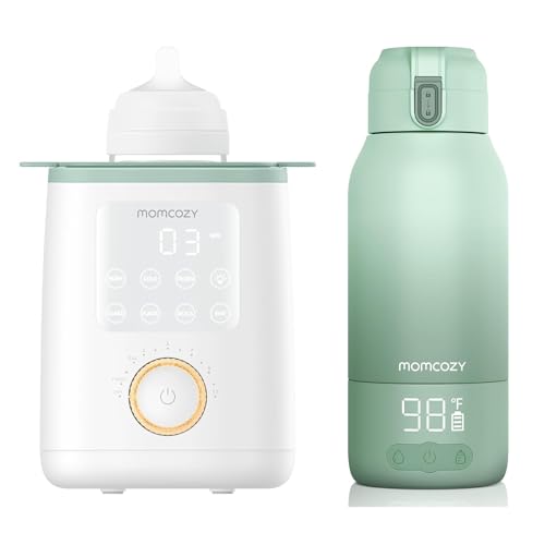 Image of Momcozy Nutri Bottle Warmer & Momcozy Portable Milk Warmer for Travel