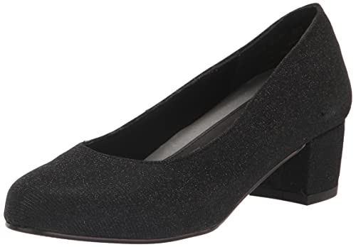 David Tate Womens Suave Metlic Canvas Pumps