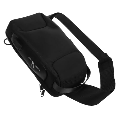 Sac bandoulière homme anti-vol avec fermeture éclair et cadenas à code contre la pluie