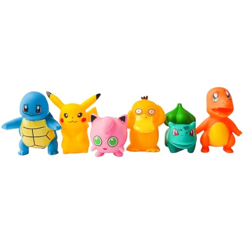 6 Stück Kuchen Deko Figuren Set Figuren Deko Minifiguren Tortendeko Muffin Deko Dekofiguren Cupcake Toppers Dekoration