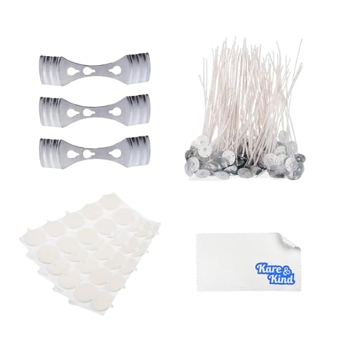 Kit de mechas para velas 50 unidades con accesorios