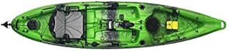 Riot Kayaks Mako 12' Fishing Yak with Impulse Pedal Drive, Lime/Black