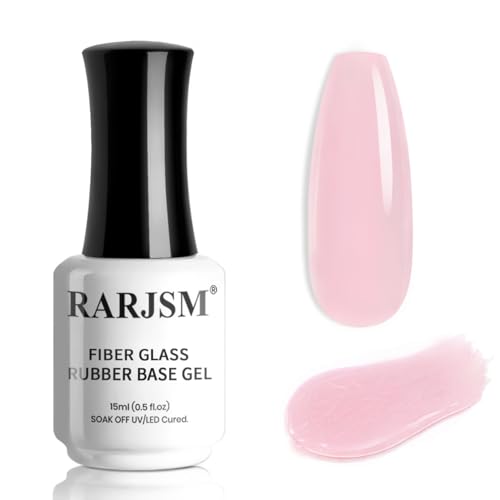 RARJSM Rubber Base Milky WhiteBuilder Extension Gel Builder Soft WhiteRubber Base Coat Gel Nail Polish 15ml Natural White Nail Strengthener Soak Off Curing Requires 1 Bottle for Home Salon DI product thumbnail 12