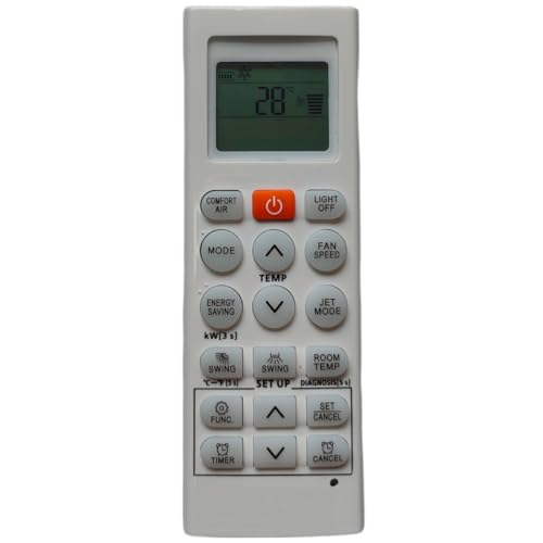 Image of Upix AC Remote No. 36H (No Backlight), Compatible /Replacement for LG AC Remote Control (Exactly Same Remote Will Only Work)
