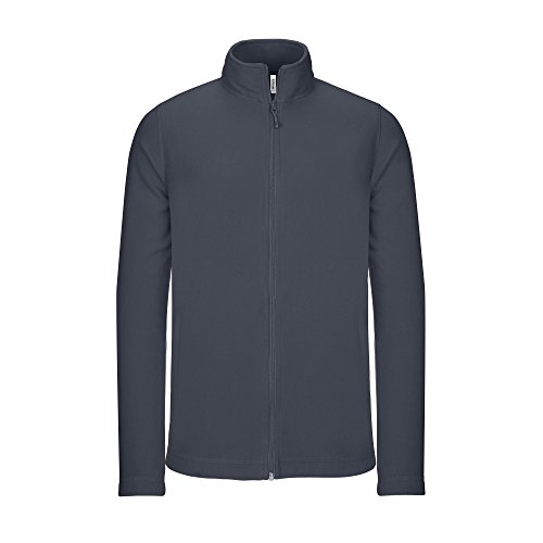 Kariban - Giacca in micro-pile - Uomo (XL) (Grigio)