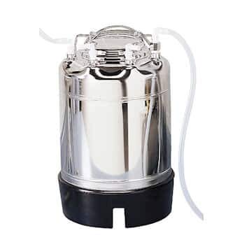 Advantec 740140 Pressure Vessel; 304 SS; 1 gal. (3.78 L) Capacity; Wide-Mouth