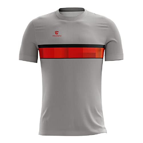 Image of WARRIOR Triumph Men's Cycling T-Shirt Riding Dri-Fit Sublimated Polyester Breathable Biking Gear Light Weight Jersey Cyclist Clothing