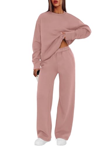 XIEERDUO Sweatsuits Women 2 Piece Outfit Matching Lounge Sets Fall