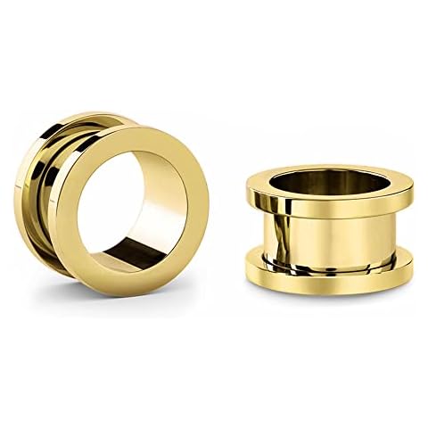 Jewel Barrel Double Flared Ear Stretcher Tunnels Cover