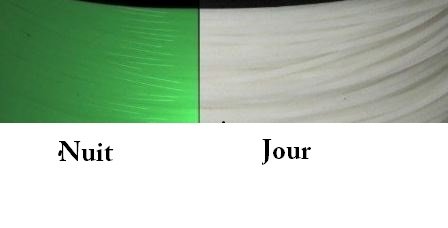 Rotoli di 10 metri filamenti 3d fosforescente