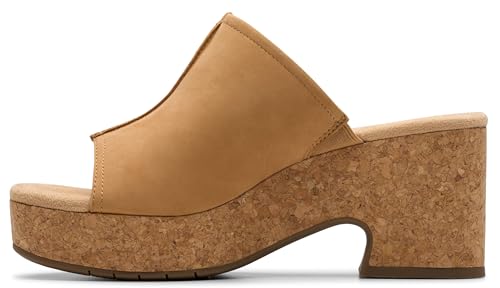 Clarks Women's Nerisa Vine Cork Wedge Sandal4