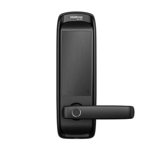 Fechadura Digital Inteligente de Embutir MFV 3000 Preta Intelbras