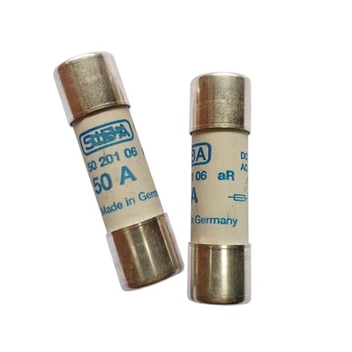 Fusible cylindrique 50A 700V 14x51 mm pour armoire électrique et moteurs