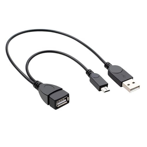ゲームコンソールのアダプター交換用のMicrousbおよびPower Cable 2 In 1 MicrouSb(電源付きケーブル)ホストデバイス