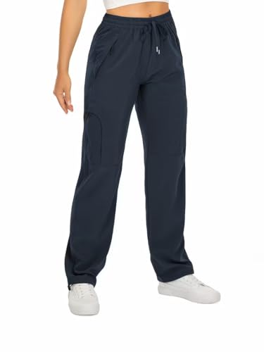 Pantalon coréen pour femme coupe régulière chic LITZO taille haute référence 147-151