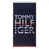  Tommy Hilfiger Toalla de playa Island TH Navy 90 x 170 cm