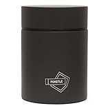 POKETLE (ポケトル) デザインワークスエンシェントスープ ボトル ステンレス製 160mL チャコールグレー