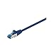 Goobay 93812 RJ45 Patchkabel CAT 6A S/FTP PiMF / 500 MHz Netzwerkkabel / Kupfer Internetkabel halogenfrei / RJ 45 Stecker / LAN Kabel / Blau / 5m Cat 6A günstig Kaufen-Goobay 93812 RJ45 Patchkabel CAT 6A S/FTP PiMF / 500 MHz Netzwerkkabel / Kupfer Internetkabel halogenfrei / RJ 45 Stecker / LAN Kabel / Blau / 5m
