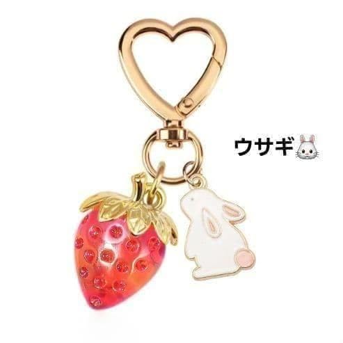 韓国♡アクリルバインダーA6♡いちご♡ハートチャーム貯金SAVING