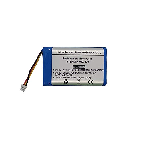 Starnovo 3.7V 950mAH Replacement Battery for Turtle Beach Ear Force Stealth 400,420X,Stealth 500, Stealth 600, 700X, FT603048P Wireless Headset