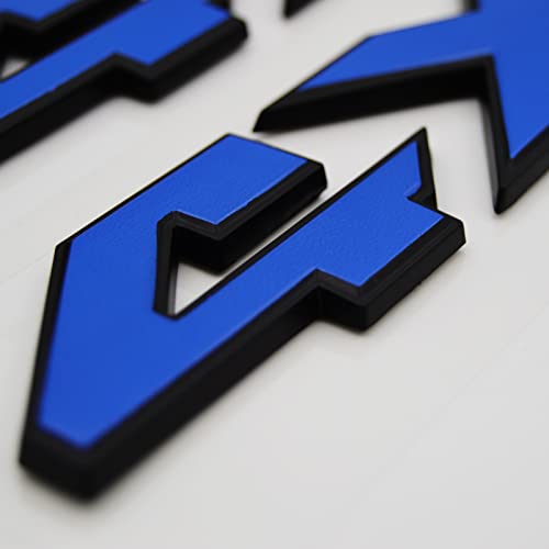Image of 4x4 Emblem Badge with Pre-Adhesive for Ram 1500 2500 3500 4500 DS Laramie SUV Truck Tailgate Fender
