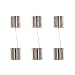 Produktbild HUABAN 25 Stück F6.3AL250V 6.3A 6.3 Amp 250V 5 * 20mm Flinke Glassicherung