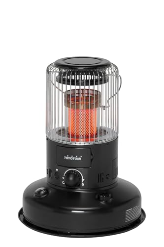 TOYOTOMI KS-R26, Estufa Mecánica Portátil de Combustible, Excelencia Japonesa, No Requiere Instalación, Potencia 2600 W