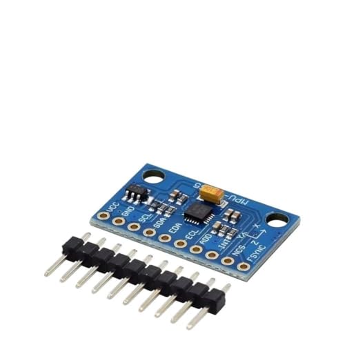 Auratrove Paquete de 3 módulos de sensor MPU9250 de 9 ejes con giroscopio acelerómetro magnetómetro I2C para spi para Arduino para proyectos Raspberry Pi, color azul