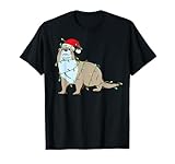 Photo Gallery weasel wearing santa hat xmas weasel lover christmas maglietta Photo Gallery weasel wearing santa hat xmas weasel lover christmas maglietta