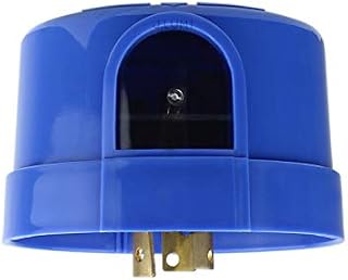 J.LUMI YCA1008 Twist Lock Photocell for Outdoor Light, Blue, Electronic Type, Photocell