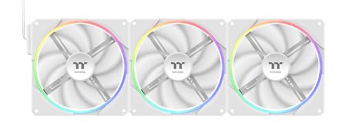 Thermaltake TS140 EX RGB | Integrated temperature sensor | 3-pack | White