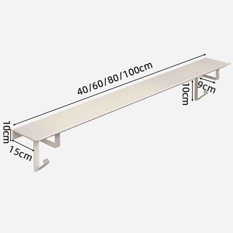 Mensola sopra Termosifone,Rimovibile da Appoggio,Antipolvere Antifumo Bianco Mensola Termosifone, Lega di Alluminio Copritermosifone, Senza Foratura Easy Fit(100cm)