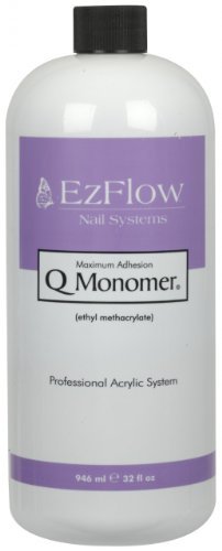 EZ FLOW Q Monomer False Nails, 32 Fluid Ounce by EzFlow