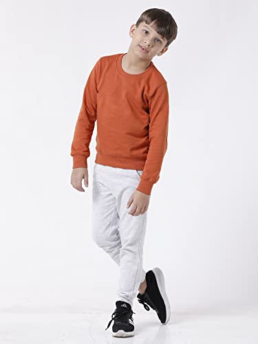 Image of KYDA Kids Unisex Kids Mid Rise 100% Cotton Track Pant - Regular Fit | Pack of 1
