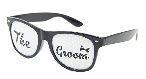 ASVP Shop® Occhiali da sole classici da sposa nero...