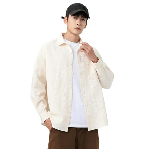 Chemise décontractée pour homme idéale en automne et printemps lors des sorties