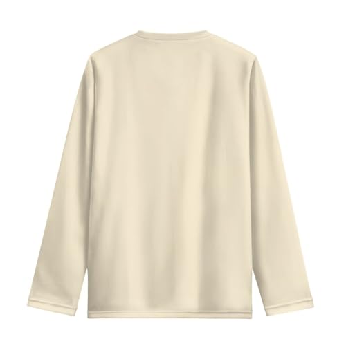 WELLFLYHOM Cute Cat Shirt 5-6 Girls Long Sleeve Pullover Tops Casual Crewneck Yellow T-shirt Athletic Workout Tees Top School Outdoor Clothes Cute Fall Outfits3