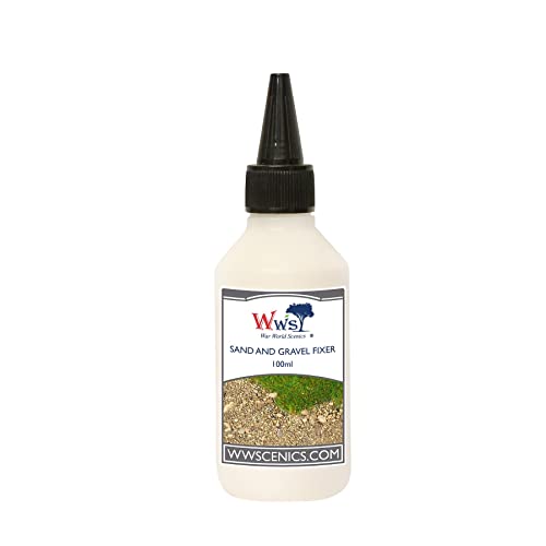 War World Scenics Pegamento Fijador para Arena y Grava 100ml – Modelismo Ferroviario, Wargames