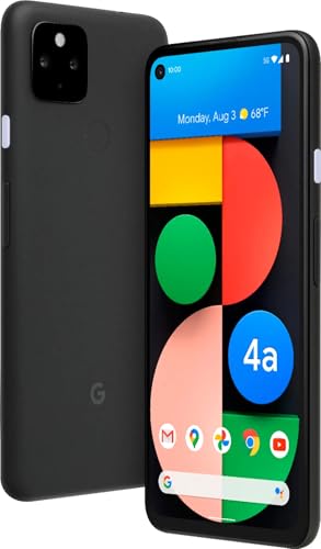 Image of Google Pixel 4a 5G (Just Black, 6GB RAM, 128GB Storage)