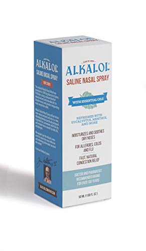 Alkalol Solution Saline Nasal Spray, 1.69 Ounce #TOP3