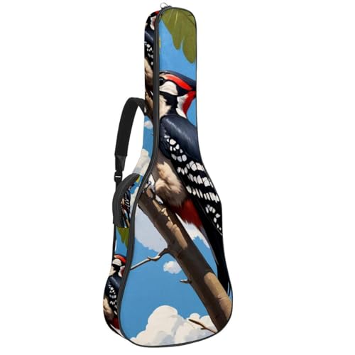 Sac de guitare étanche contre les chocs et la pluie étui acoustique 101,6 cm multicolore