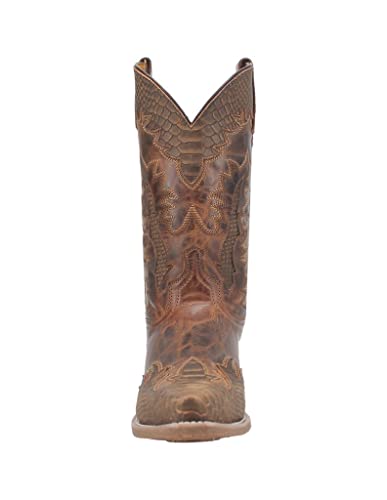 Laredo Tan Lexington Men's 12 inch Snip Toe Western Boots 685482
