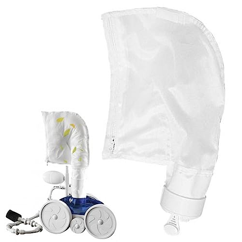 RZXBB 2Pcs Sac de Nettoyeur de Piscine - Pochette à Fermeture Eclair de Remplacement pour Les Pièces de Nettoyeur de Piscine Polaris - Sac à Limon Adaptable...