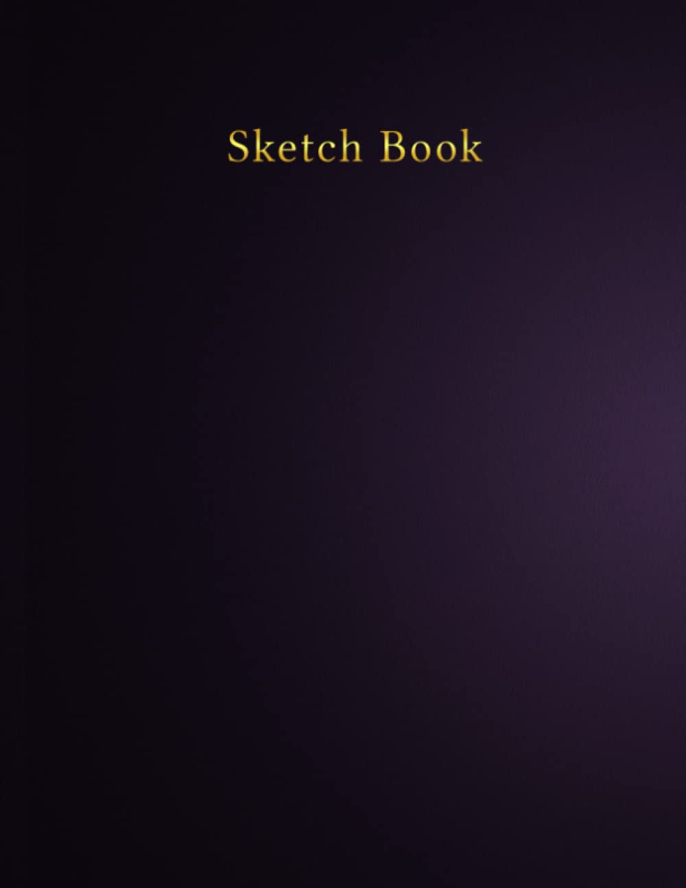 Carnet de croquis A4 pages blanches grand cahier dessin esquisse sans lignes rigide