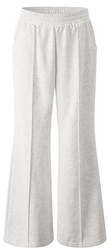 OQQ Women's Sweatpants 2025 Baggy Wide Straight Leg Pants with Pockets