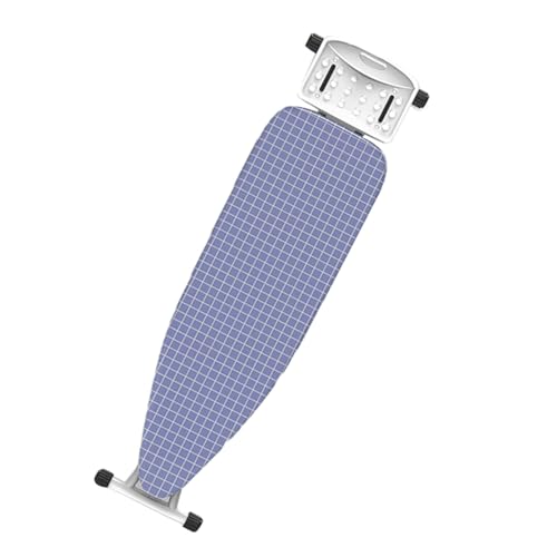 Planche à repasser pour dortoir et buanderie compacte bleue réglable