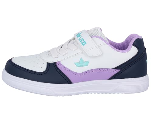 Lico Feo Vs, Zapatillas Unisex niños, Blanco Púrpura Armada, 28 EU