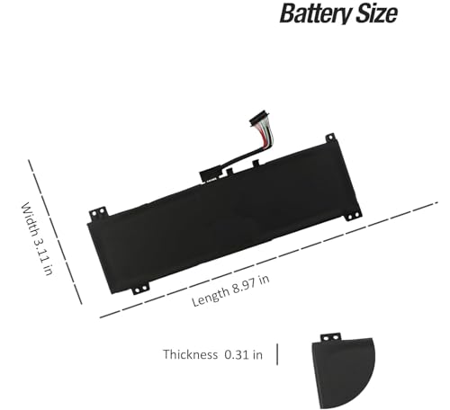 Image of L20M4PC0 Laptop Battery Compatible with Lenovo Ideapad Gaming 3-15ACH6 Legion 5-15ITH6 15ITH6H 15ACH6 15ACH6A 15ACH6H Series 5B11B48816 L20D4PC0 5B11B48819 L20C4PC0 5B11B48827 L20L4PC0 60Wh