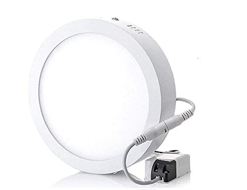 Image of 15Watts Surface Panel Square Light (Warm White - 3000K, Round)