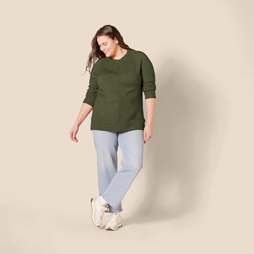 Image of Amazon Essentials Women's Regular-Fit Soft Touch Crewneck Long-Sleeve Sweater
